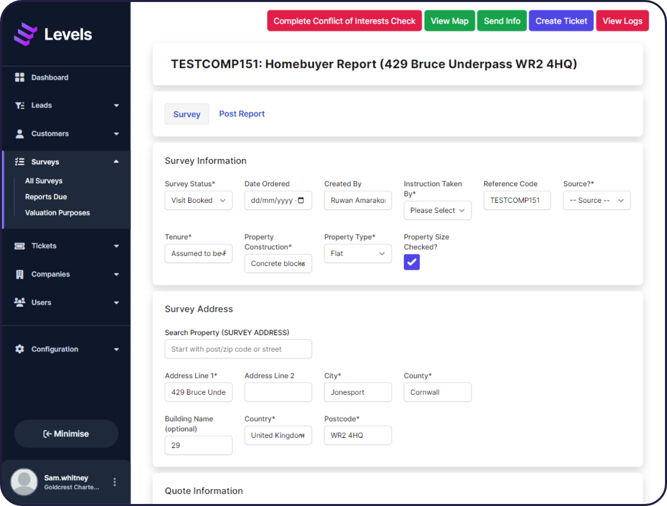Surveying App, Residential Surveying Software